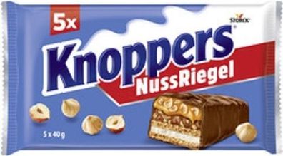 Knoppers NussRiegel 5 × 40 g (200g)