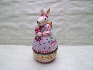 Villeroy & Boch V&B Bunny Tales Deckeldose Scharnier Osterhase ca 21cm