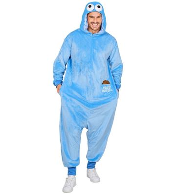 Overall Süßigkeiten Kostüm blau