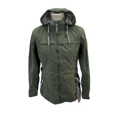 G.I.G.A. DX Damenjacke Jamil Wmn abnehmbare Kapuze Dunkeloliv Größe 38 EU