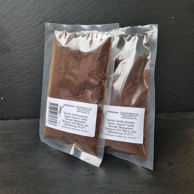100g Vanille gemahlen aus Madagaskar 100% Bourbon Vanille Pulver