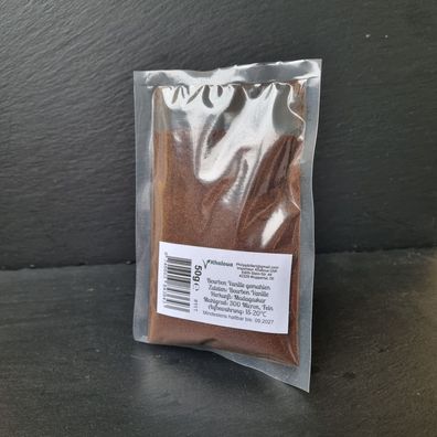 50g Vanille Pulver Madagaskar 100% Bourbon Vanille gemahlen