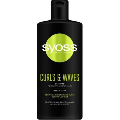 Syoss Curls & Waves Shampoo 440 ml