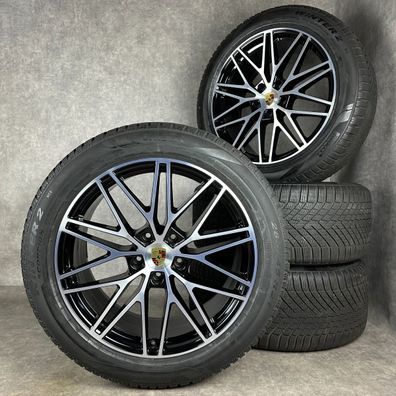 Winterräder Porsche Cayenne E3-II 21" Original RS Spyder Felgen Turbo 9Y0044603C