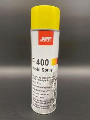 APP F400 Profil Spray - Hohlraumversiegelung bernsteinfarben Korrosionsschutz