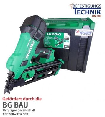 34° HiKoki 18V Akku Nagler Streifennagler 50-90mm Basic NR1890DCA BG-Bau für DNW Stre