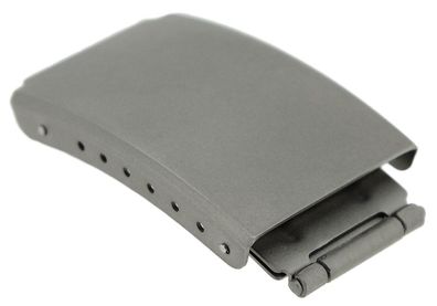 Minott Titanschließe matt Faltschloß einseitig klappbar titanfarben