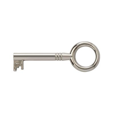 JuNie Möbelschlüssel 2 Bartbreite 6mm Barthöhe 8mm vernickelt