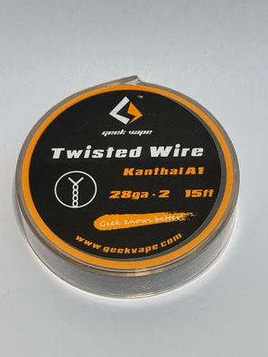Geekvape Kanthal A1 Twisted Draht