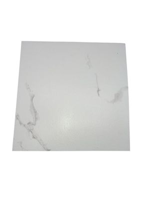 VEVOR Vinylfliesen 30,5 x 30,5 cm 50 Stück 4,65 m² Marmoroptik Weiß Selbstklebend