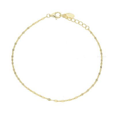 Armband Silber 925 Gold plattiert FSAB019gg