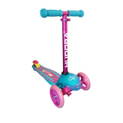 HUDORA Flitzkids 2.0 Kinderroller mit drei Rädern, höhenverstellbar, stabil