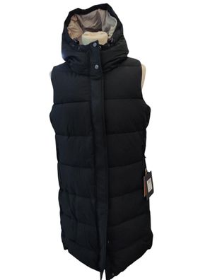 G.I.G.A. DX Damen Steppweste Schwarz Gr. 40 GW 68 Daunenoptik mit Kapuze