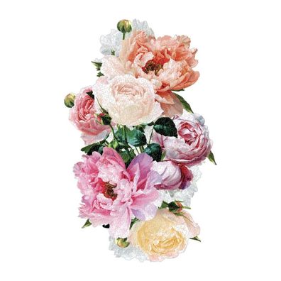 Galison Pfingstrosen-Form-Puzzle 750 Teile