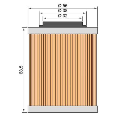 TWIN AIR Oilfilter für ATV Quad Cectek Estoc Hisun Kingcobra Gladiator Odes Marder Qu