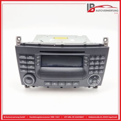 Navigationssystem CD Radio A2038703489 Mercedes C-KLASSE S203 C230 BECKER
