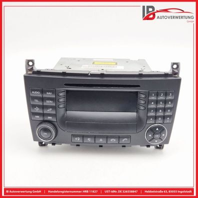 Navigationssystem CD-Radio A2038708589 Mercedes C-KLASSE CL203 C200 Kompressor