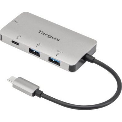 USB-C Mult-Hub 2xUSB/-A und -C (silber)