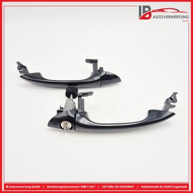 Türgriff SATZ Obsidianschwarz 197U 5WK49022 Mercedes C-KLASSE CL203 C200