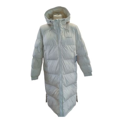 Columbia Pike Lake Long Jacket Steppjacke für Damen, XL weis