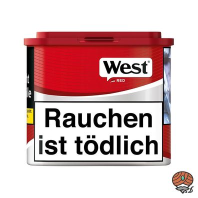 West Red / Rot Tabak 36g Dose Volumentabak / Stopftabak