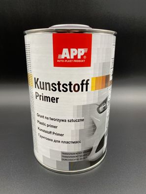 APP Kunststoff Primer 1l silber - 1K Haftprimer Kunststoffe Plastik Haftgrund