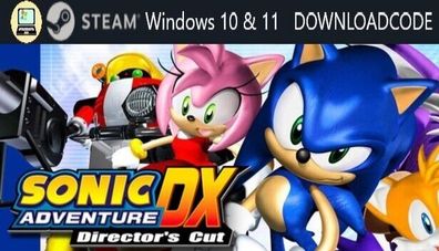 NEU PC Computer Spiel Sonic Adventure DX für Windows 10 11 STEAM Download Code