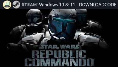 NEU PC Computer Spiel Star Wars Republic Commando für Windows 10 11 STEAM Code