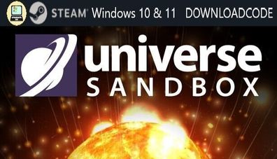 NEU PC Computer Spiel Universe Sandbox für Windows 10 11 STEAM Download Code Key