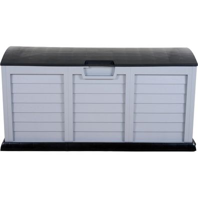 Kissenbox Jumbo XXL silber/schwarz, Kunststoff