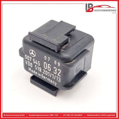 Relais Stecker Widerstand 0075450632 A0075450632 Mercedes-benz W124 W201 VDO