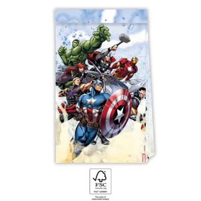 Avengers Infinity Stones 4 Stk Papiertüte FSC