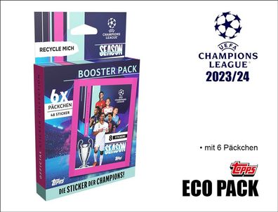 Topps UEFA Champions League 2023/2024 Sticker - ECO PACK