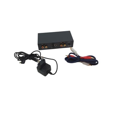 Hama Stereo-Phonovorverstärker PA 506 für Plattenspieler mit Netzadapter