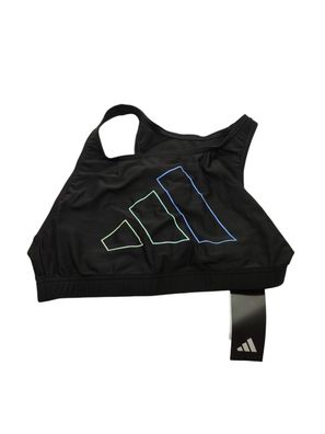 adidas Damen Big Bars Bikini Oberteil schwarz Größe S Badebekleidung Sport