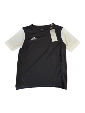 adidas Kinder Estro 19 Jersey T-Shirt unisex schwarz Größe 140 ca. 10 Jahre