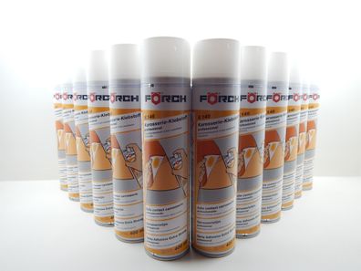 12x FÖRCH K146 Sprühkleber KLEBER Klebstoff LEDER STOFF Dachhimmel 400ML