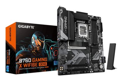 Gigabyte B760 GAMING X WIFI6E GEN5 Mainboard – Unterstützt Intel Core Prozessor... ->