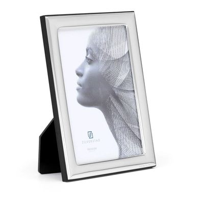 Zilverstad Bilderrahmen 10x15 cm silberner Fotorahmen Miro Silver Holzrückwand