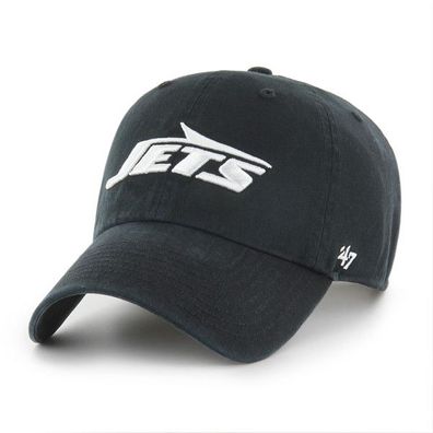 NFL Basecap New York Jets schwarz Cap Cleanup Baseballcap 198052639788 Kappe