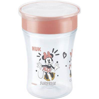 NUK Trinkbecher Disney Minnie Mouse magic Cup 230ml rot