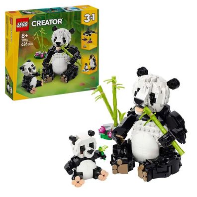 31165 Creator 3-In-1 Wilde Tiere: Pandafamilie
