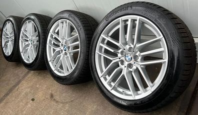 4x Original BMW 5er G60 G61 I5 G60 19 Zoll Winterräder Dreifachspeiche 933 DOT23 8mm