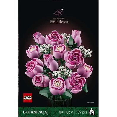 Lego Botanicals Rosa Rosenstrauß--10374