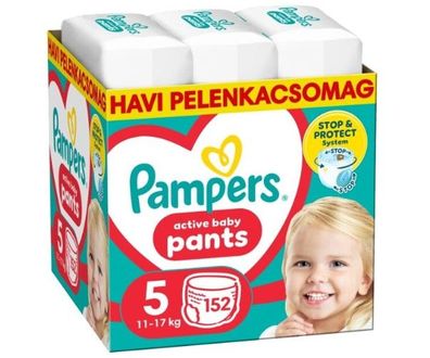 Pampers Pants Monatspackung Windeln 11-17kg Junior 5 (152Stk)