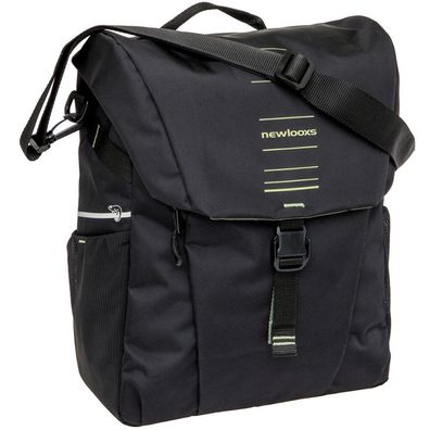 Einzeltasche New Looxs Vigo Single - 20 Liter - 30 x 19 x 40 cm - Schwarz-Grün