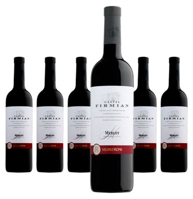 6 x Mezzacorona Castel Firmian Merlot Trentino – 2024