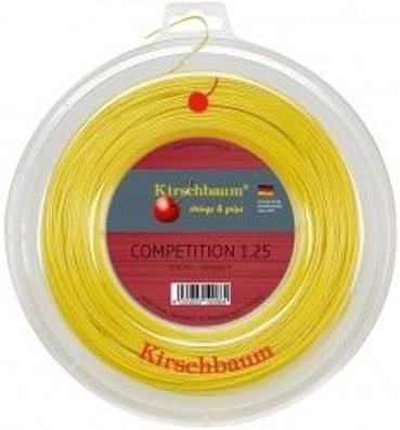 Kirschbaum Competition Tennissaite - Gelb - 200m