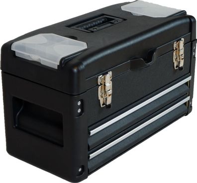 METALL Werkzeugkiste mit 6 Funktionen WK2-B BLACK Edition