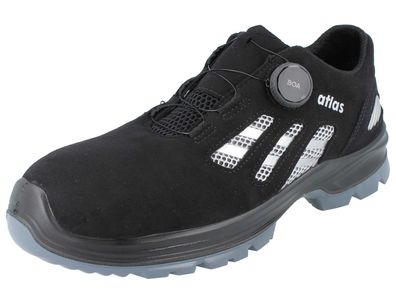 ATLAS Flash 3200 Boa Herren Sicherheitsschuhe Halbschuhe S1 ESD schwarz Weite 10